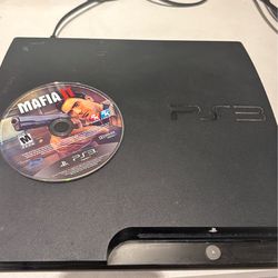 PS3 Console + Mafia II Game – Works Great