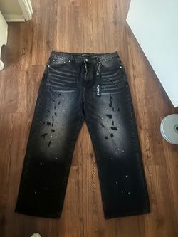 Brand New Baggy Purple Jeans