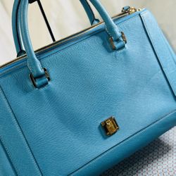 MCM Nuovo Leather Satchel