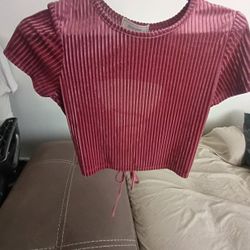 Pink Half Top Shirts