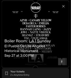 Boiler Room LA 9/27