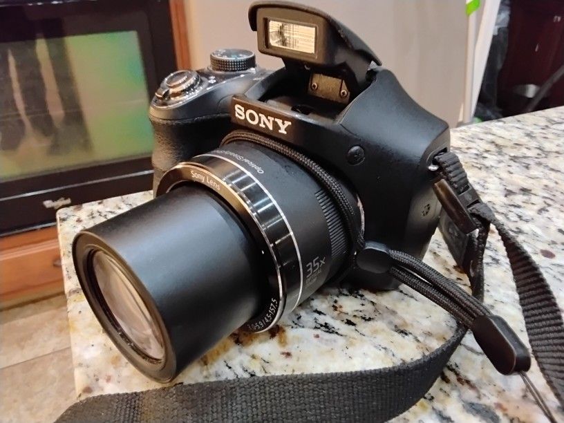 Sony Cyber Shot DSC-H300 20.1 Mega Pixel Digital Camera 35x Zoom