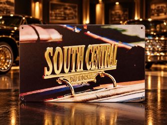South Central California Metal Wall Sign