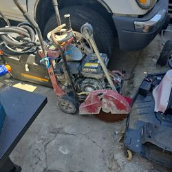 MK Walk Behind Concrete Cutter 6.0 Engine  