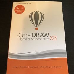 Corel draw home and student suite X8