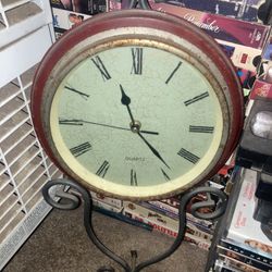 Beautiful wall hanging clock grandfather style