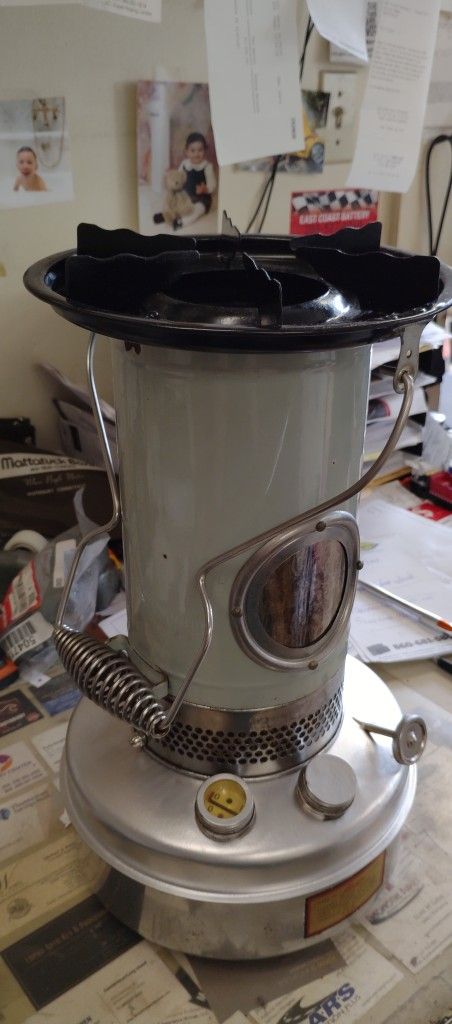 Vintage Kerosene Portable Camping Stove /Heater And Light