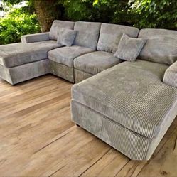 New Corduroy Sectionals SALE 