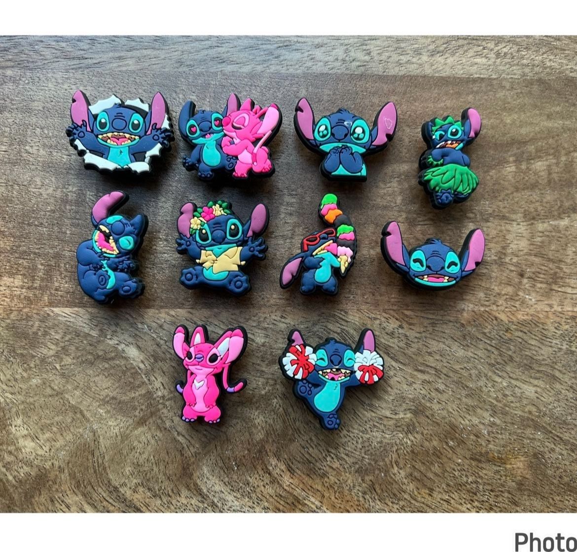 Stitch, Croc Charms Bundle