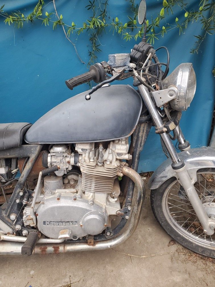 Motorcycle KAWASAKI.