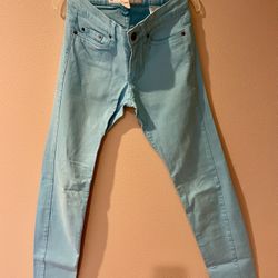Turquoise H&M Skinny Jeans