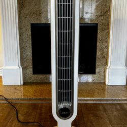 Lasko Oscillating Tower Fan with Remote Control, 3 Quiet Speeds, Timer for Bedroom, Kitchen, Office Use, White, 36" 