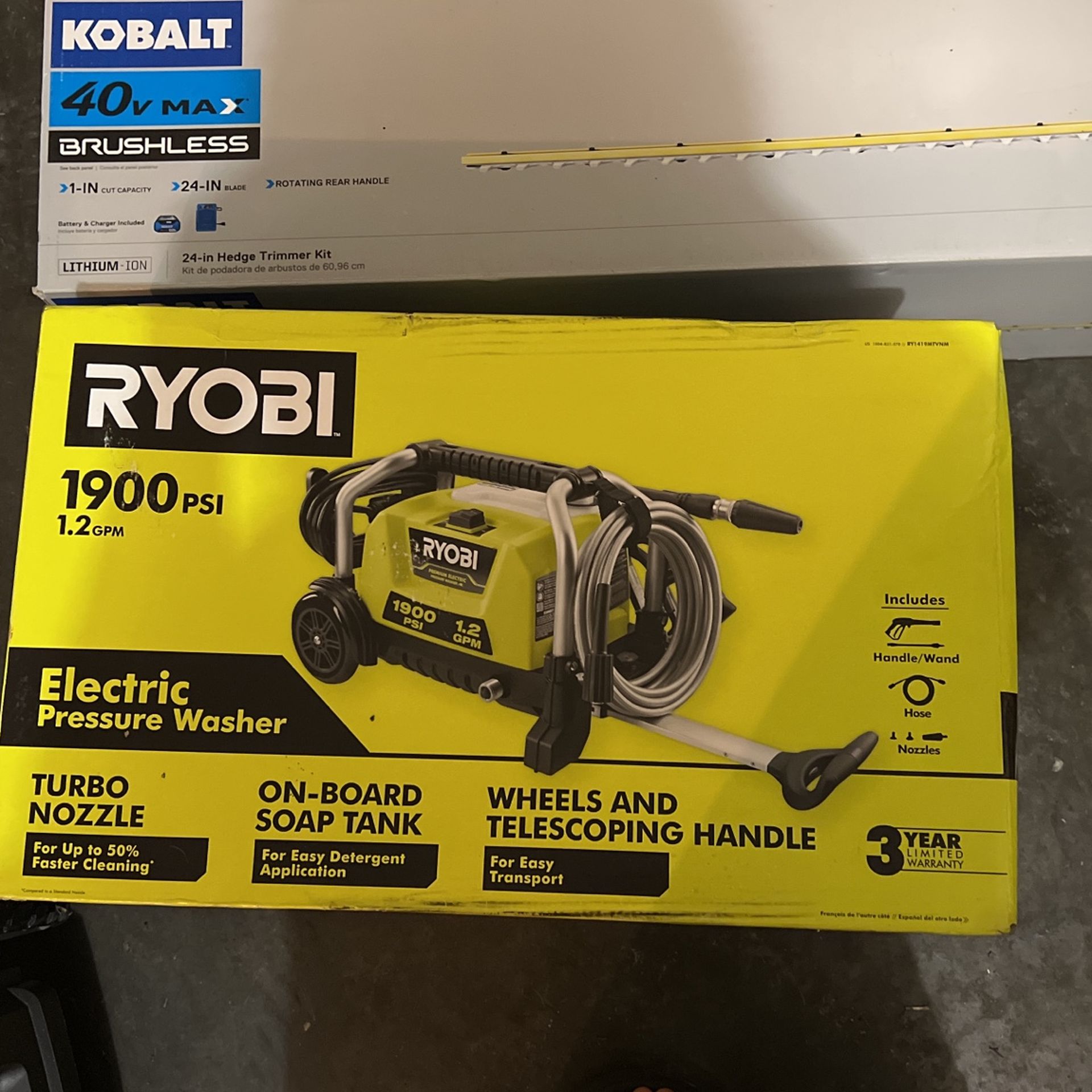 Ryobi Electric Pressure Washer
