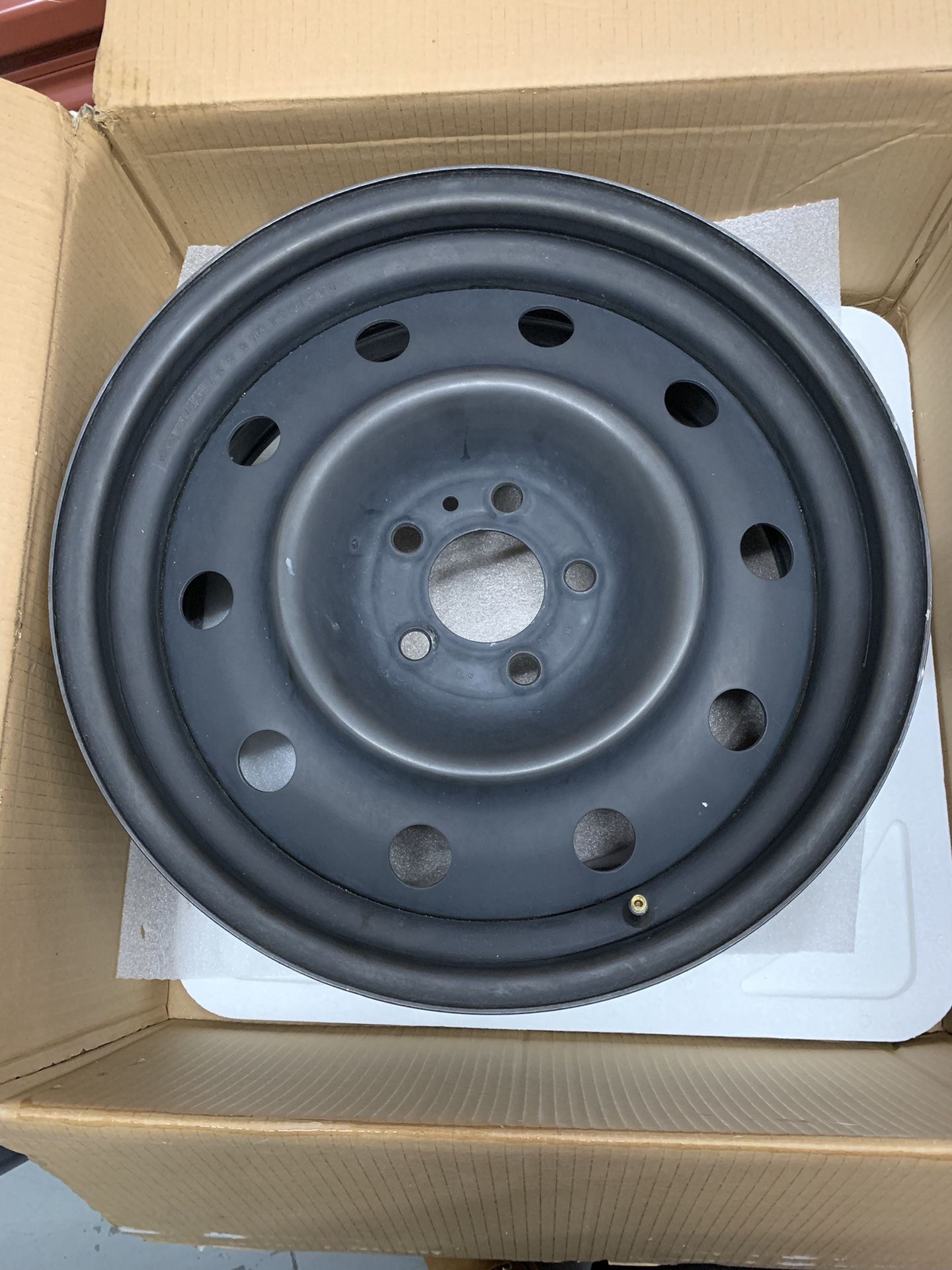 4 Toyota 17x7 steel rims