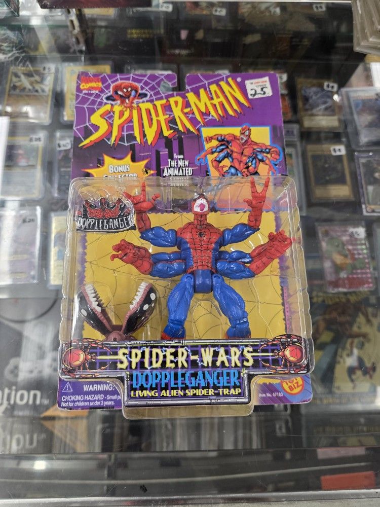 1996 ToyBiz Spider-Man Doppleganger Spider-Wars Action Figure Sealed