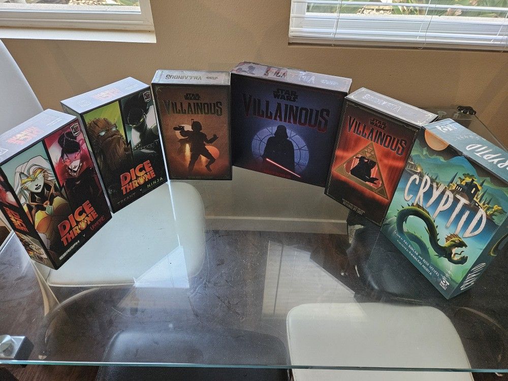 Board games for sale (check description for pricing)