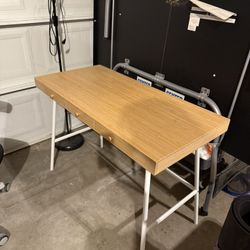 IKEA bamboo desk