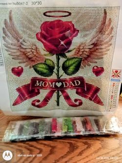 Angel Wings Mom & Dad. Diamond Painting Complete KIT whatmost