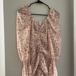 Floral Blouse (SMALL)