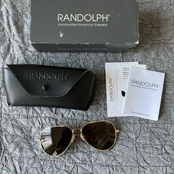 Randolph - Aviator Large (23k Gold