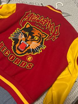 Red hellstar Varsity jacket Limited edition