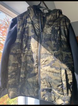 Under Armour Camo Hybrid Puffer Jacket