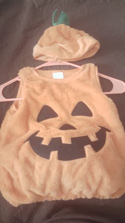 Baby pumpkin Halloween costume SET!