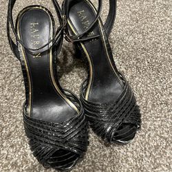 Ralph Lauren Black Heels 
