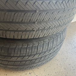 Bridgestone Tires Used 255/55/19