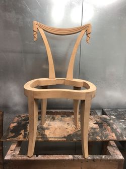 Carved chair