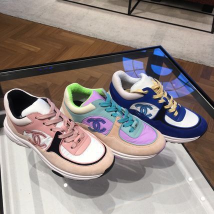 Different colors chanel sneakers