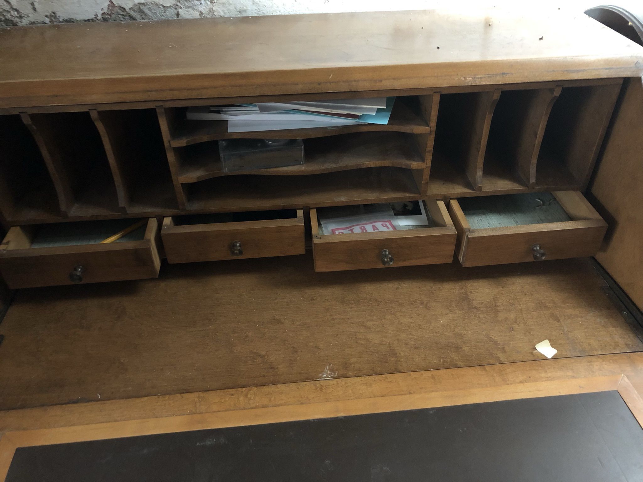 FALL Front (pull down front) writing desk