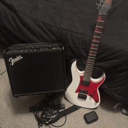 Electric Guitar and Amp