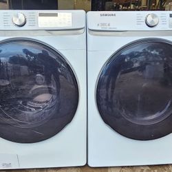 Washer And Eléctric Dryer Samsung. Lavadora Y Secadora Electrica Samsung 