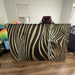 Zebra Portrait/Wall Decor