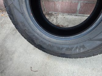 Two Stock Tacoma Tires