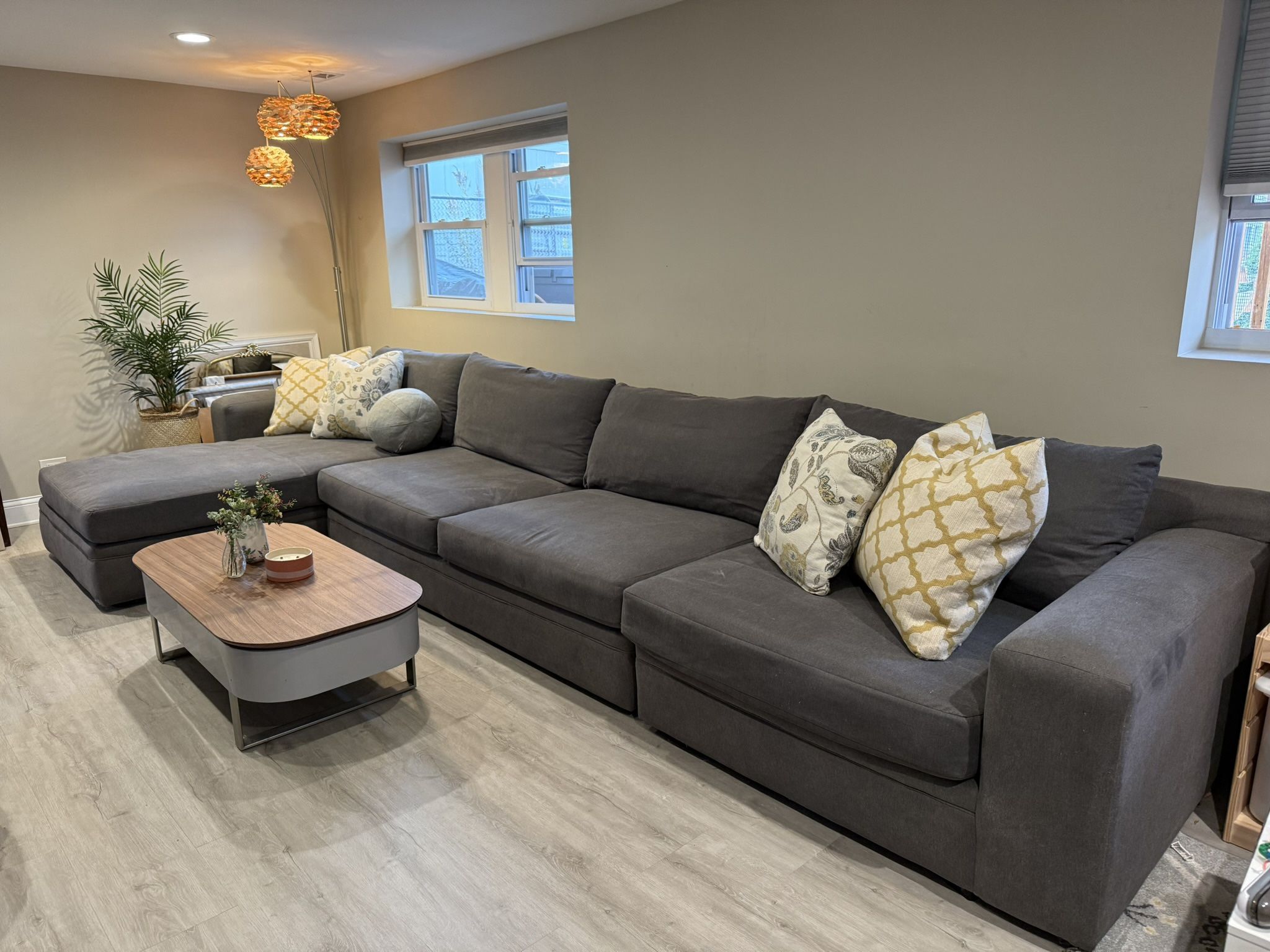 Walter E Smithe Sectional Couch 