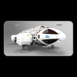 License Plate Novelty Car Front Cosmos 1999 Science Fiction Tv