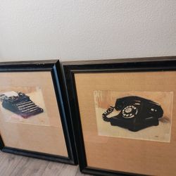 Pair of Office Paintings