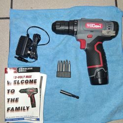 New Hyper Tough 12v Drill Comes With Everything For It Firm Price $45