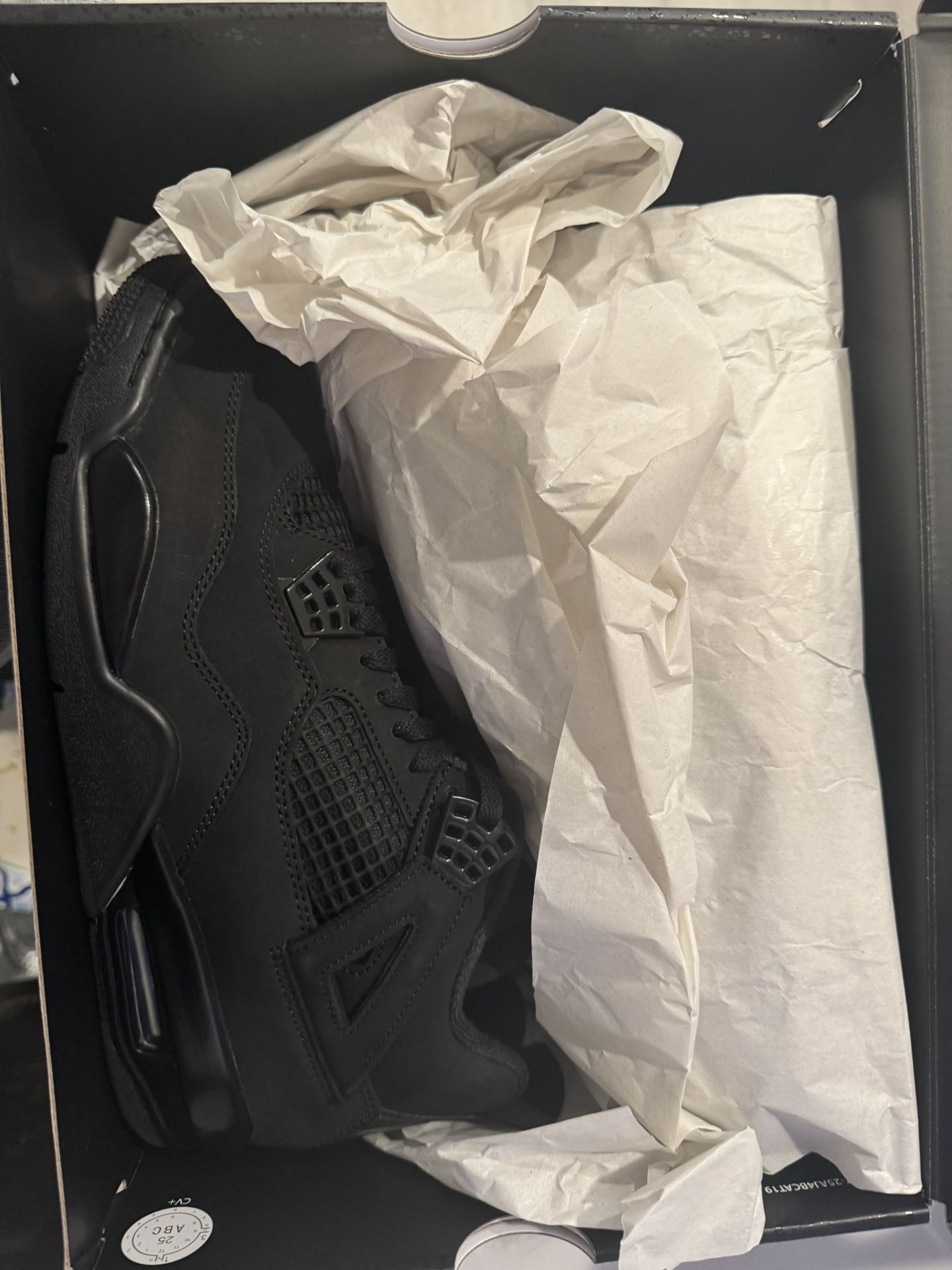 Brand New 2025 Jordan 4 Black Cat