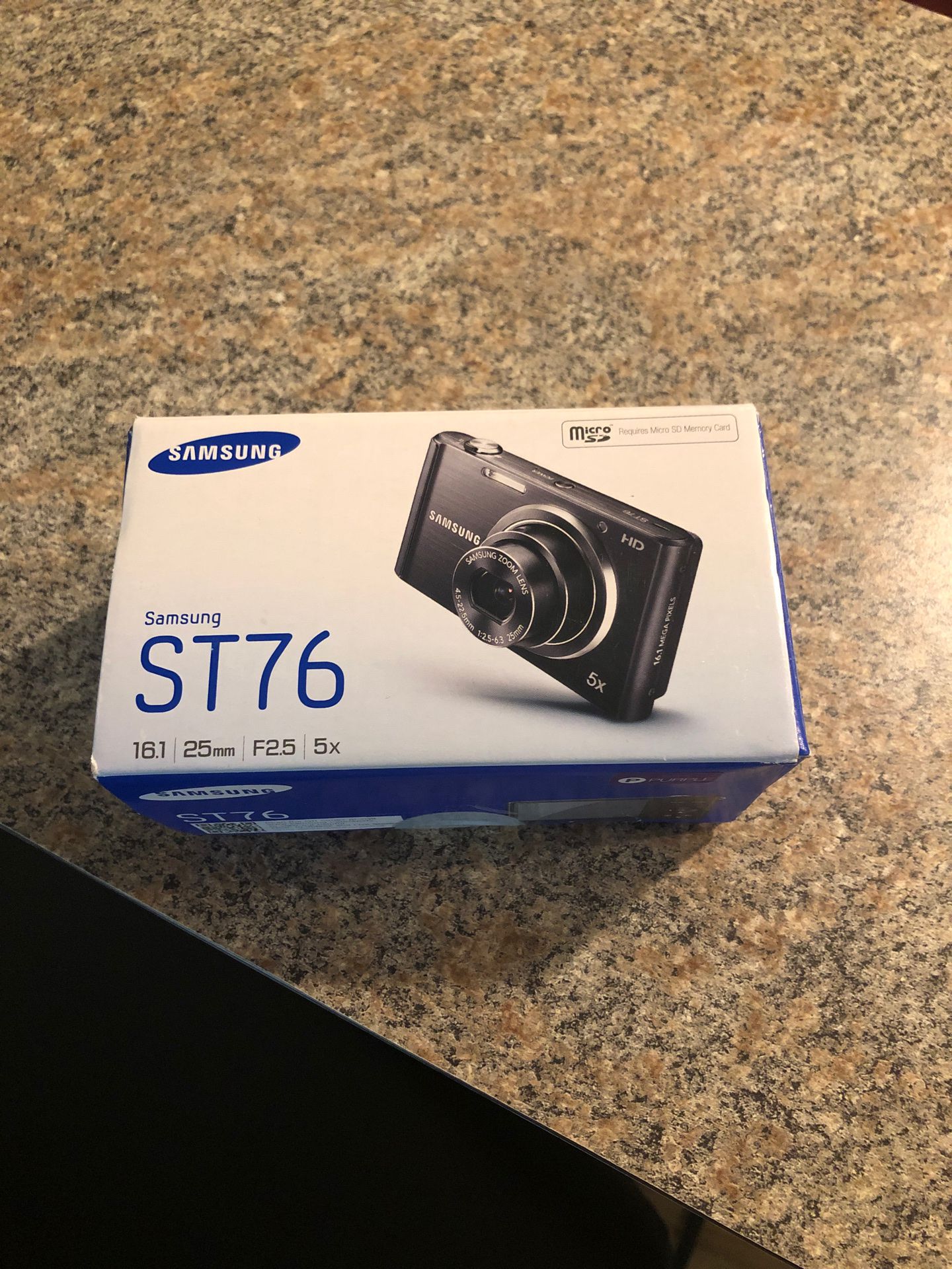 samsung st76 camera brand new