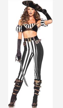 Women's Pirate Halloween Costume Set /5 pcs