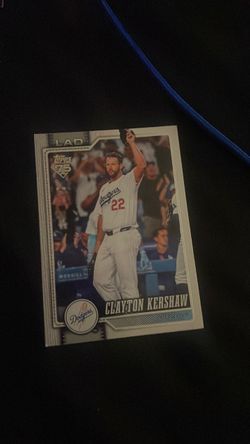 Clayton Kershaw Topps 75th Anniversary Baseball Card