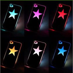 100 pieces iphone light cases for iPhone 4