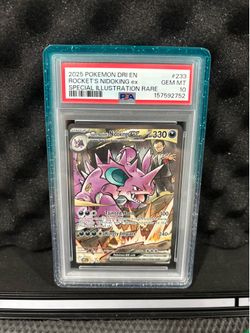 Team Rockets Nidoking ex SIR PSA-10