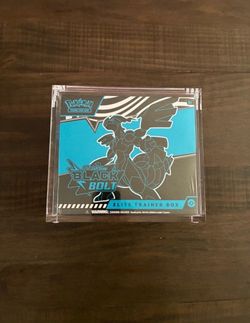 Black bolt elite trainer box Pokemon etb