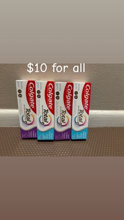 Colgate Total Active Prevention Toothpaste 4-Pack