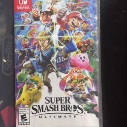          NINTENDO SWITCH  SUPER SMASH BROS ULTIMATE