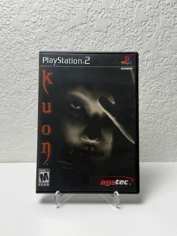 Kuon PS2 Replacement Cover Art Manual Case No Game